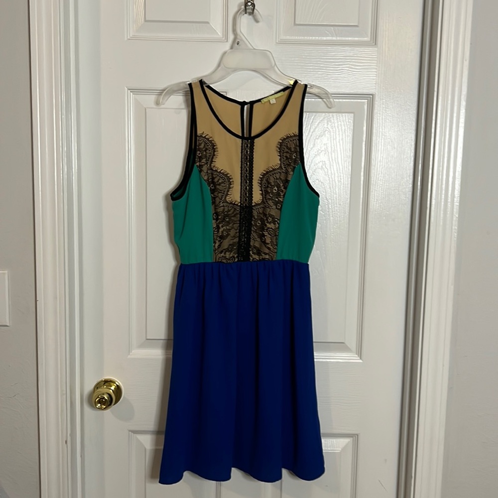 Gianni Bini color block dress